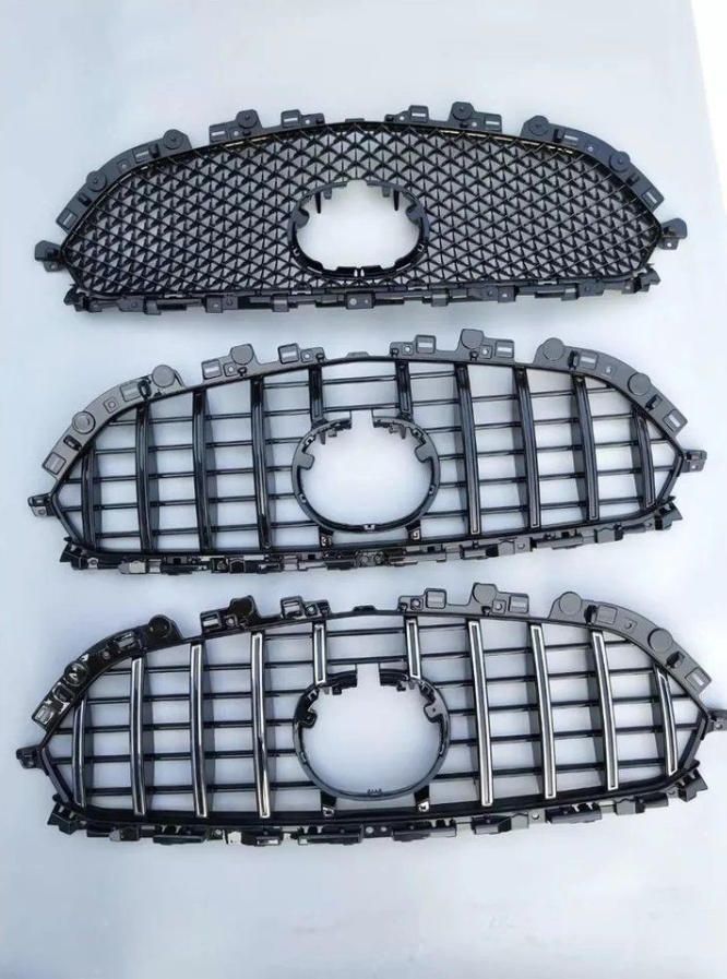 NEWバージョン CX-5 KF フロントグリル 縦フィングリル レーダークルーズコントロール付き車 メルセデス ベンツGTグリル
