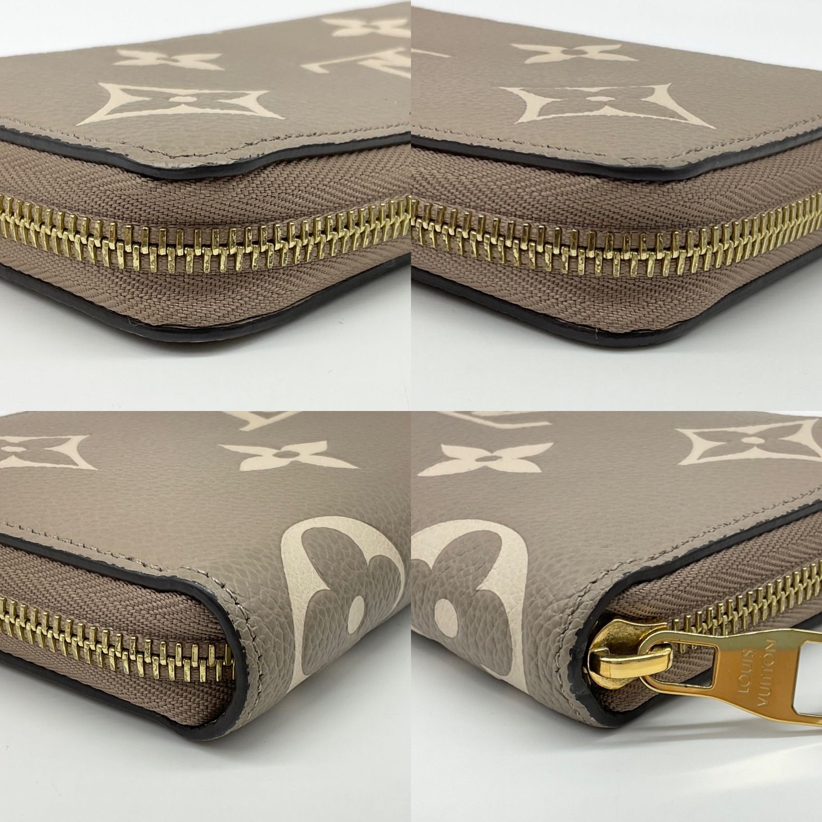 LOUIS VUITTON ルイ ヴィトン モノグラムアンプラント ジッピー 