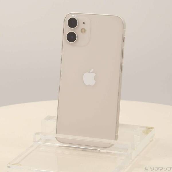 〔中古品〕 iPhone12 mini 128GB ホワイト MGDM3J／A SIMフリー【262】 mini 128GB ホワイト 中古iPhone Aランク au