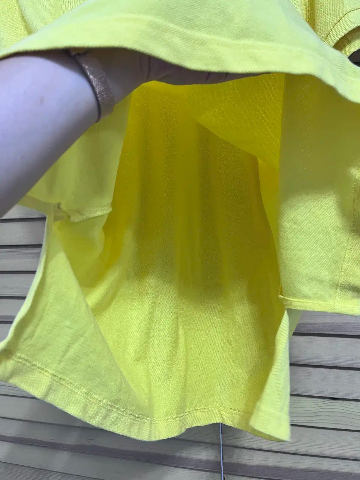 Ralph Lauren(ラルフローレン) POLO SPORTS(ポロスポーツ) メンズ 黄色 PK 半袖Tシャツ L サイズ