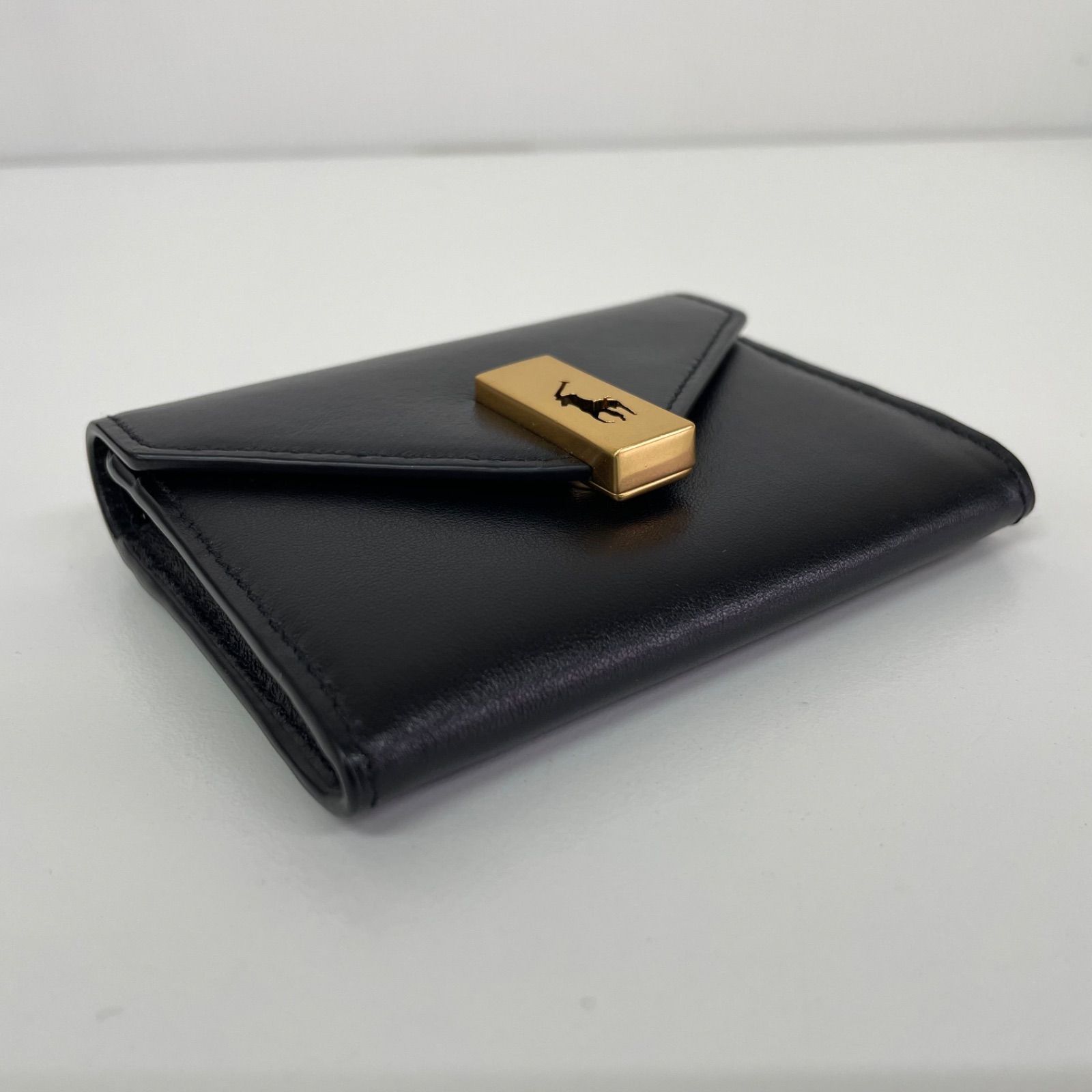 新品　RRL レザー コインケース　ブラック 新品RRL レザー コインケースブラック