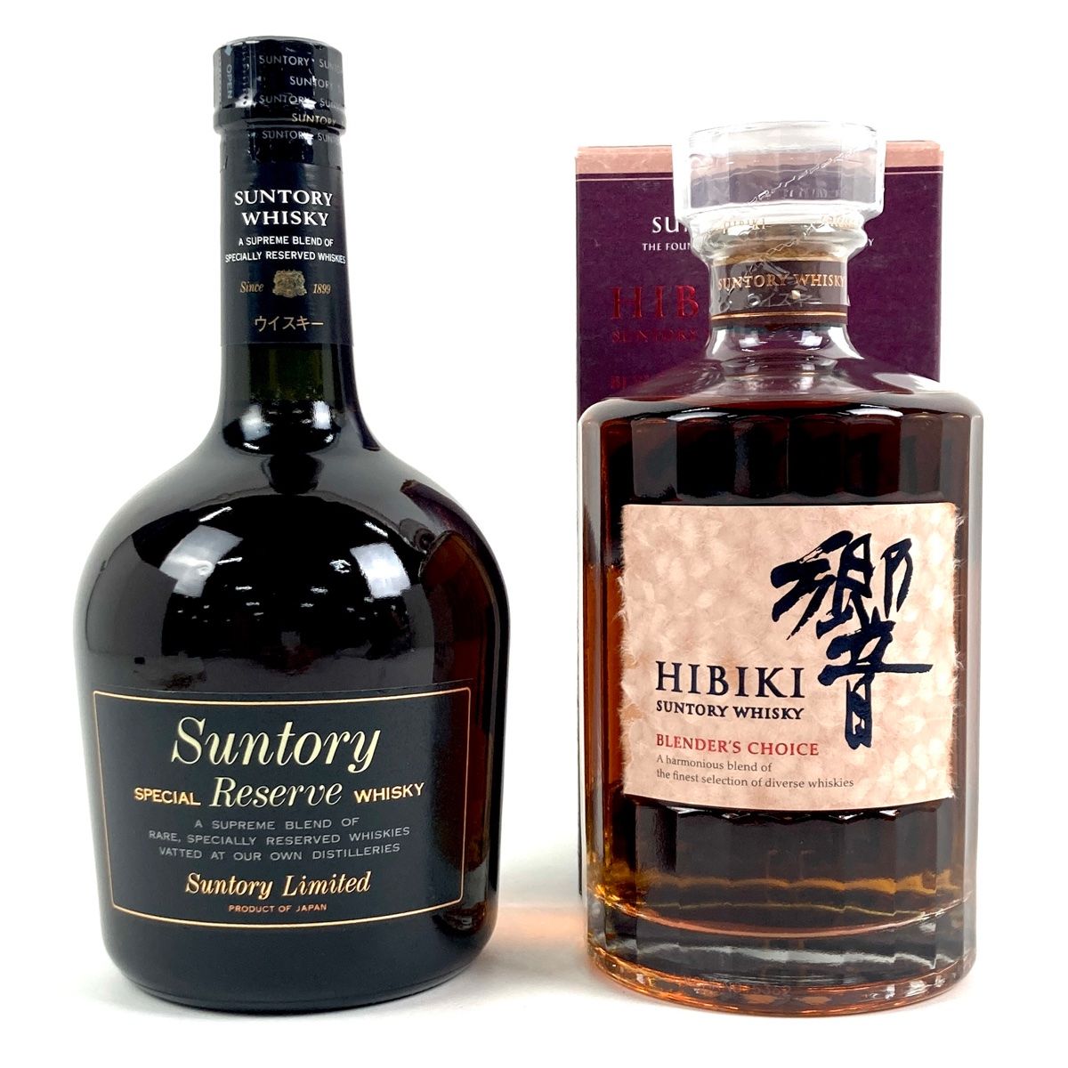 東京都内限定お届け】 2本 サントリー SUNTORY スペシャルリザーブ 響 ブレンダーズチョイス 700ml ウイスキー セット 【古酒】 -  メルカリ