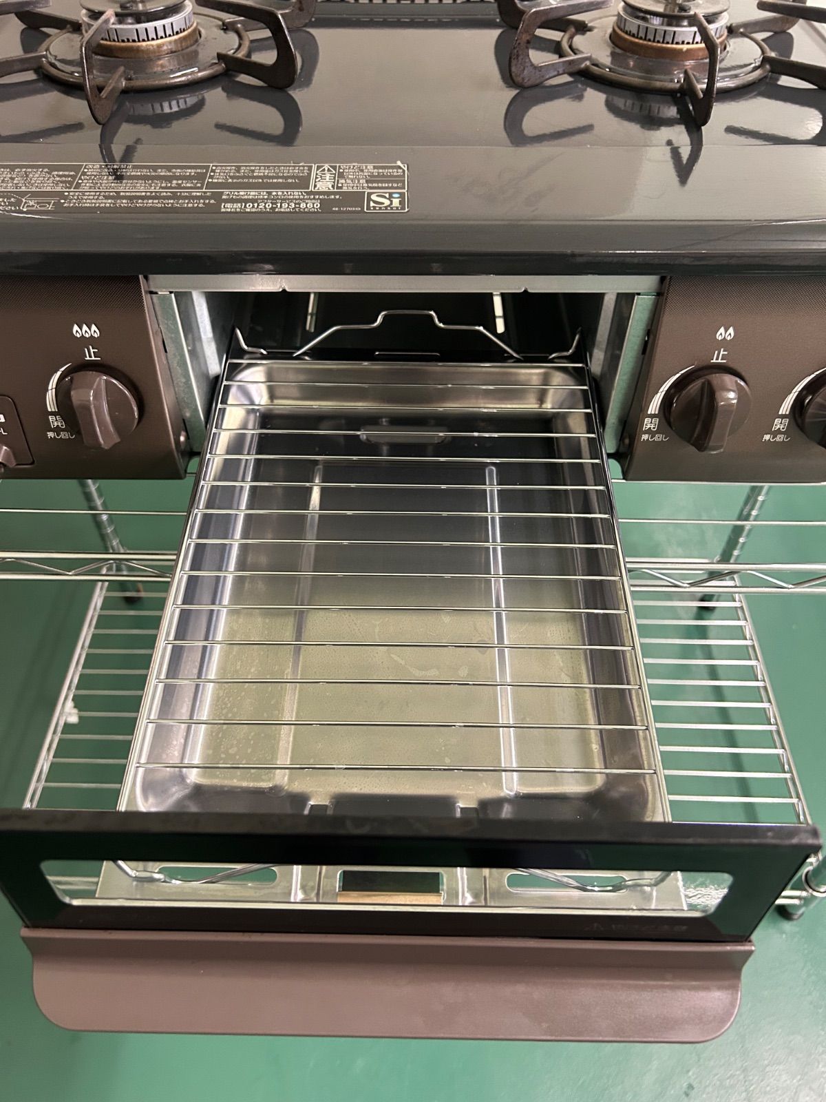 A1907　パロマ　ガスコンロ パロマ ビルトインコンロ LPガス ICD7W9GH の通販