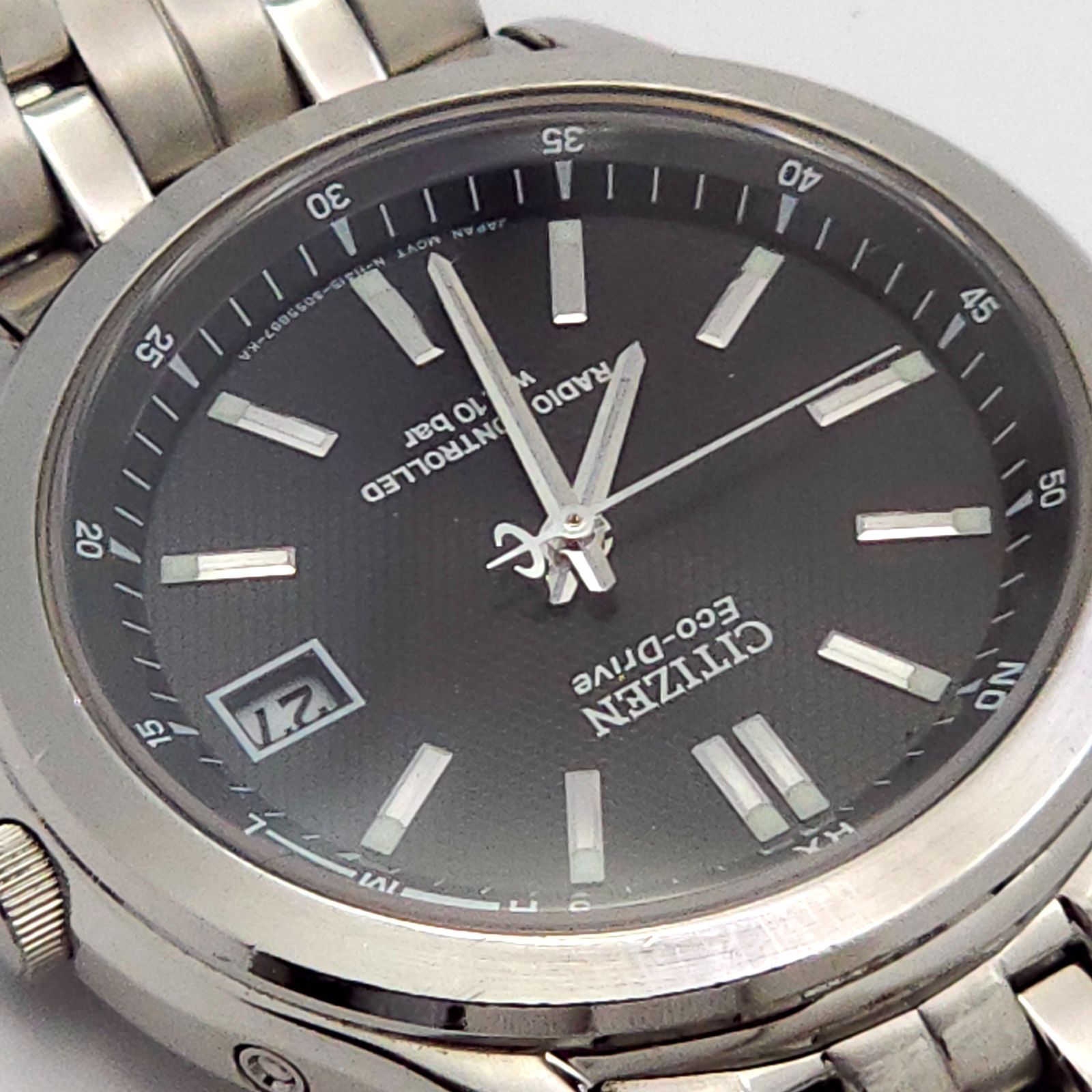 CITIZEN シチズン H415-S033004 ソーラー電波 動作品 - メルカリ 