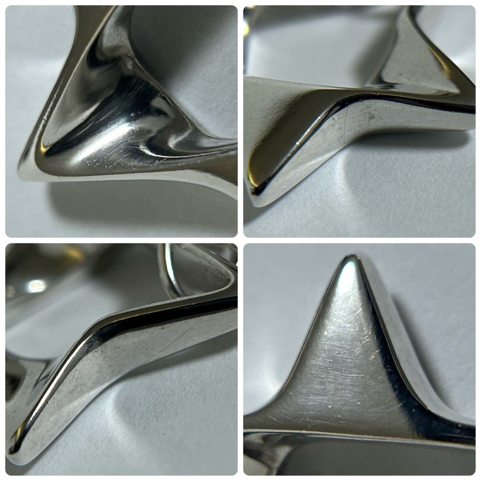 使用感有】ジョージジェンセン ネックレス ペンダント 178 スター 星