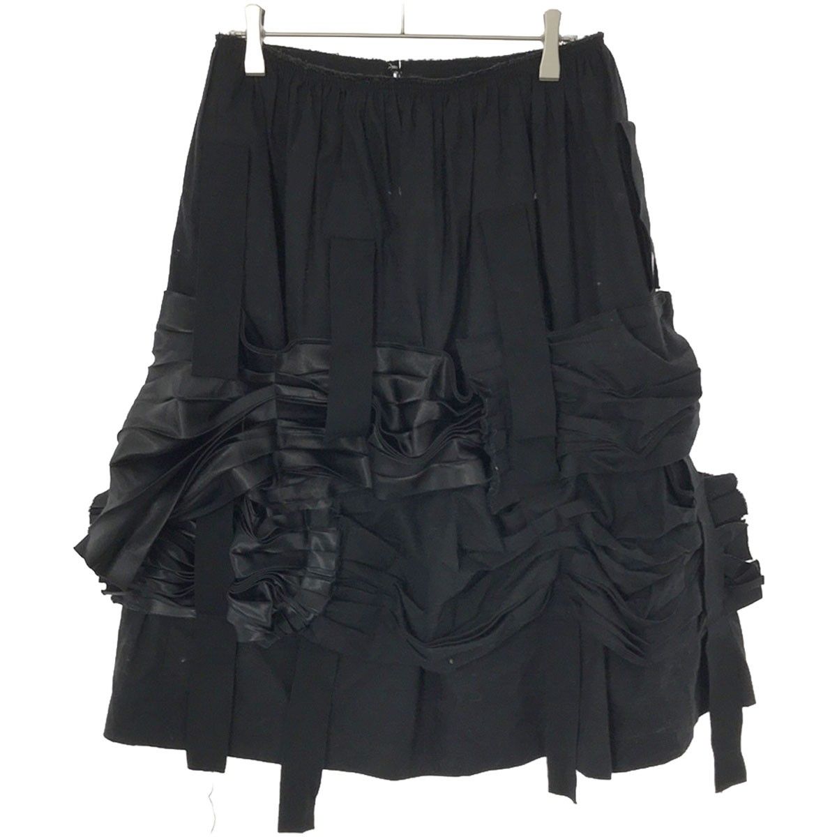 新品【PATOU】オーガニックコットン ベルト付ミニプリーツスカート 多かっ 