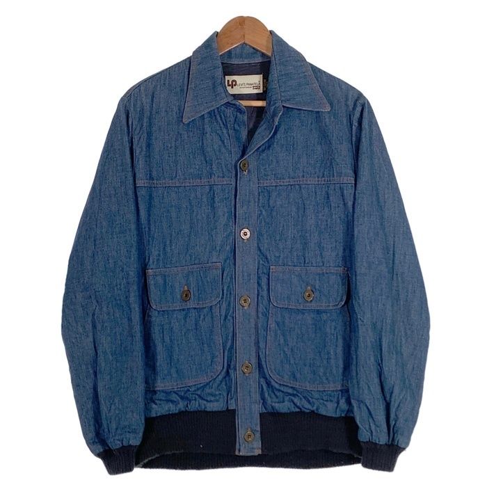 70 s Levi s PANATELA リーバイス パナテラ デニム リブジャケット Size L-XL 相当