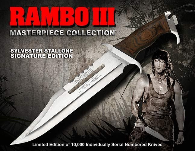 ランボー 3 RAMBO III ジョン ランボー サイン入り 10000本 品 サバイバルナイフ WWW_OLIVIERBERNSTEIN_COM