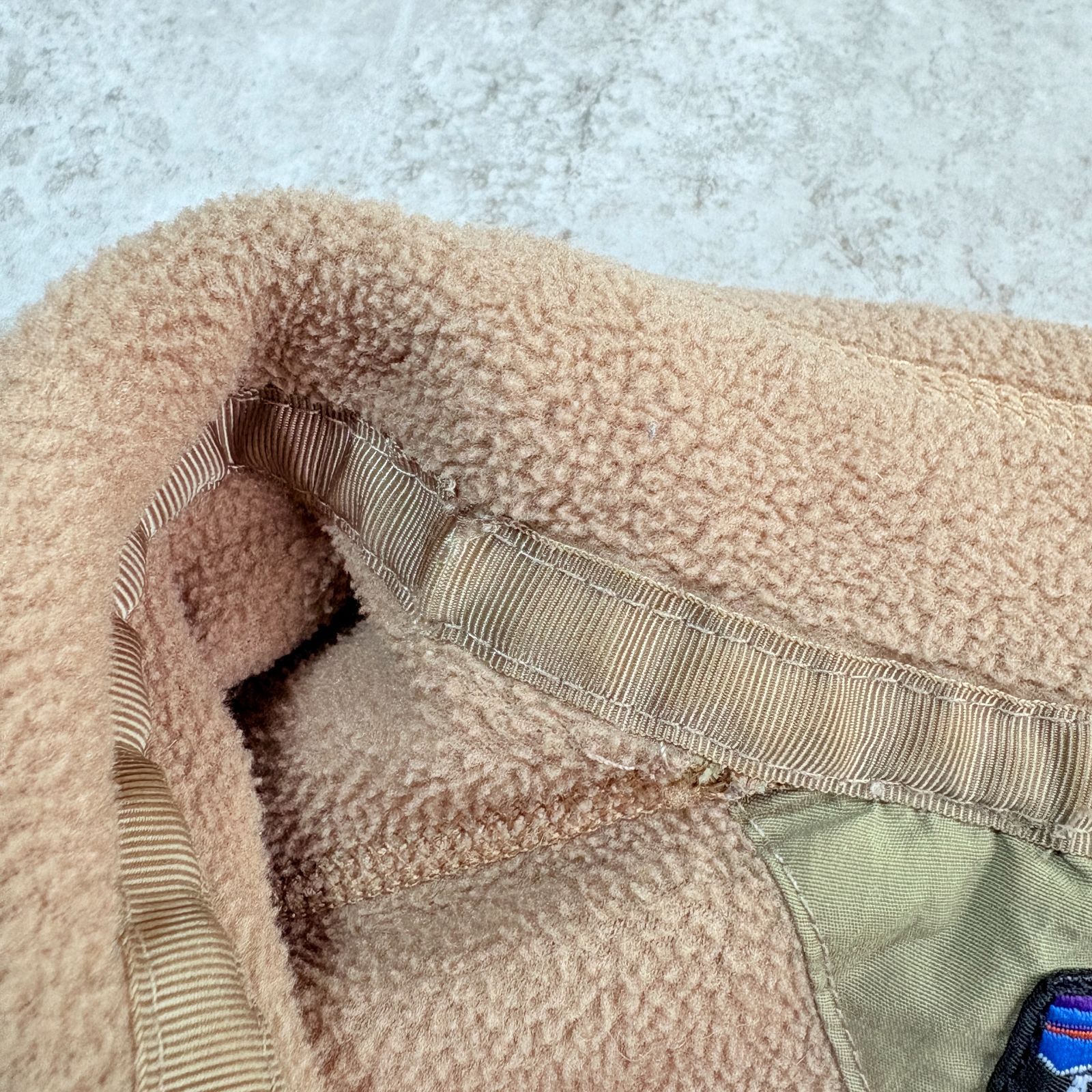 90s USA製 patagonia Micro D-LUXE Pullover【 beige 】パタゴニア 