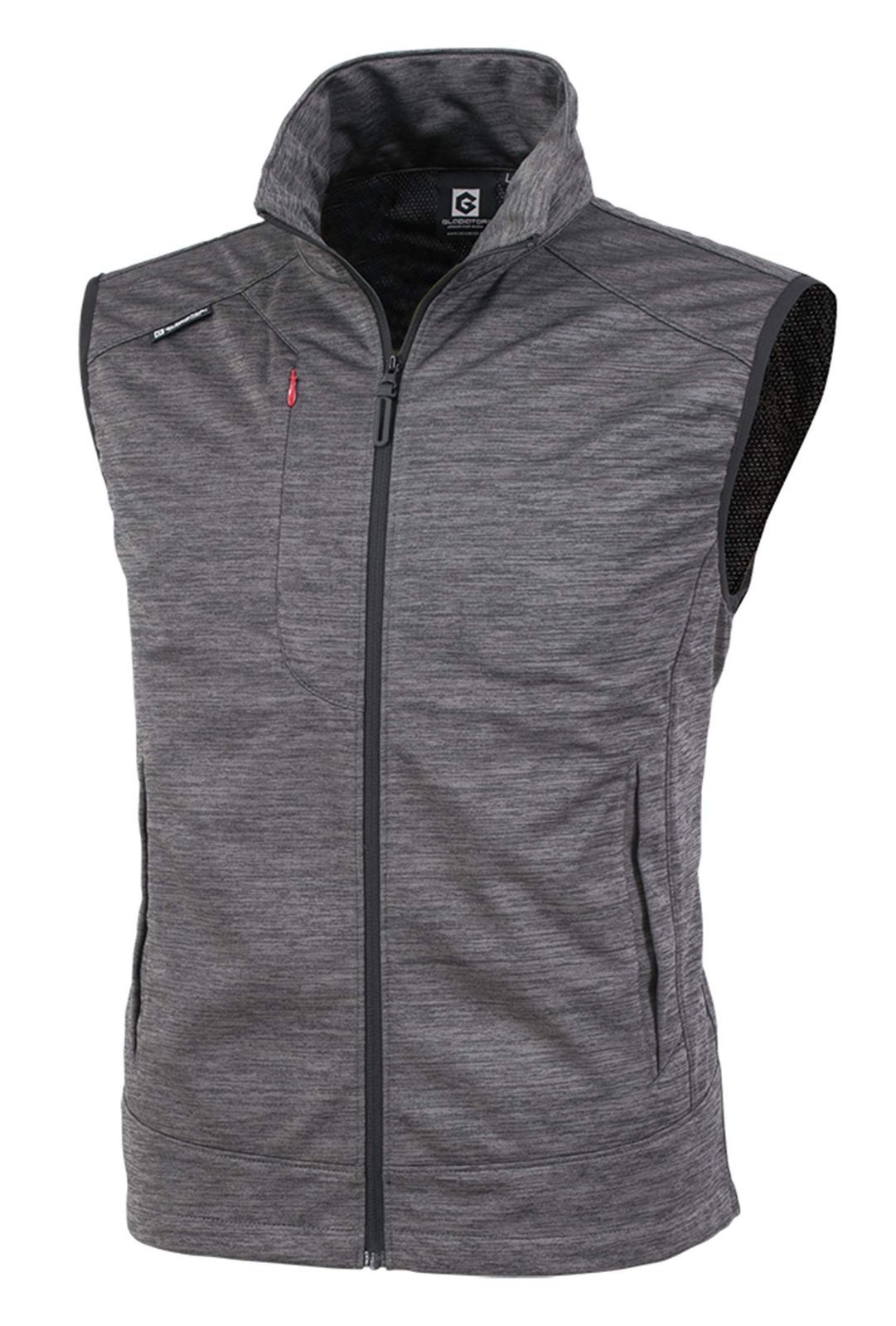 Size S_Color 杢グレー コーコス信岡 G 2349 防風ストレッチベスト グレーモク S