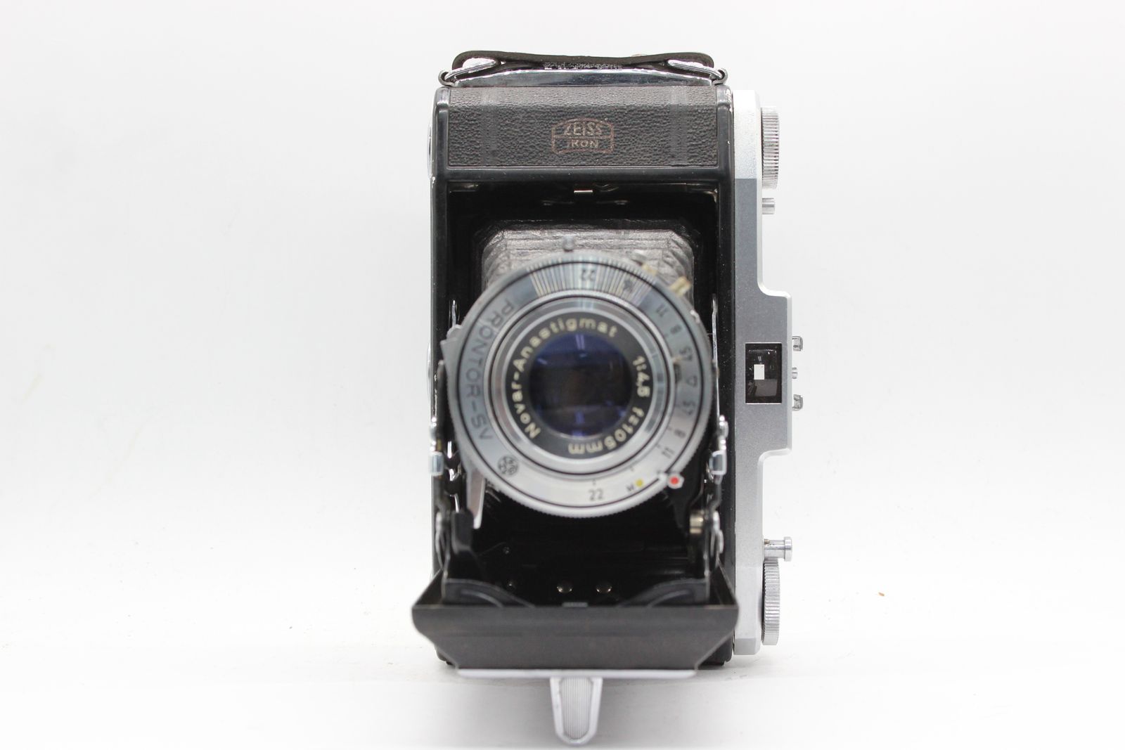 【返品保証】 ツァイスイコン Zeiss Ikon IKONTA Novar-Anastigmat 105mm F4.5 蛇腹カメラ s6019