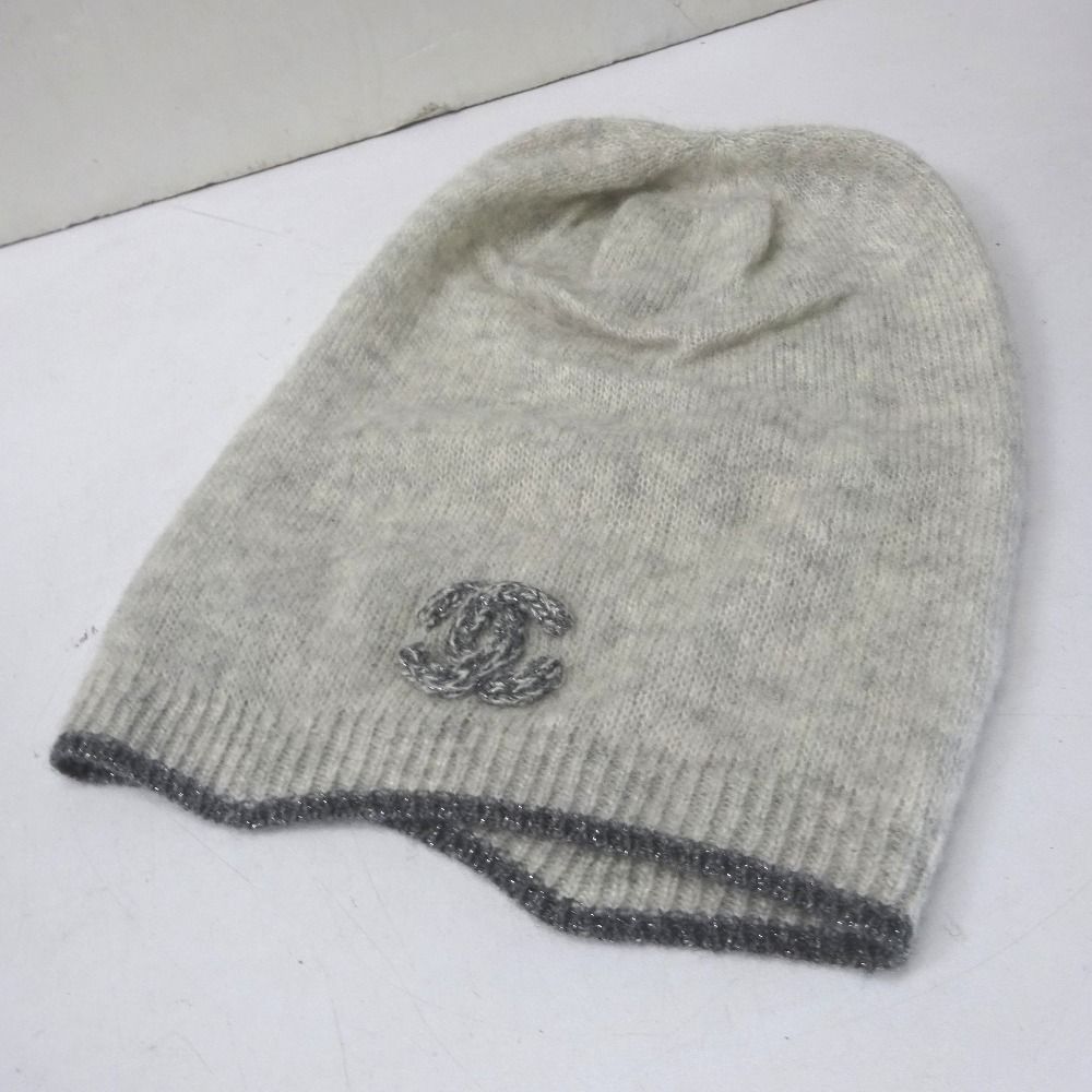 CHANEL グレー ニット帽 CHANEL（ニット帽/ビーニー）のフリマアイテム一覧