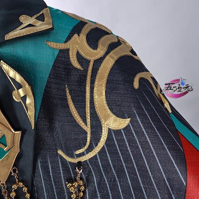 期間限定割引40%！ 五次元 原神 コスプレ アルハイゼン ケンタッキーコラボ 衣装 ウィッグ 靴 追加 CS1003BJ 文化祭