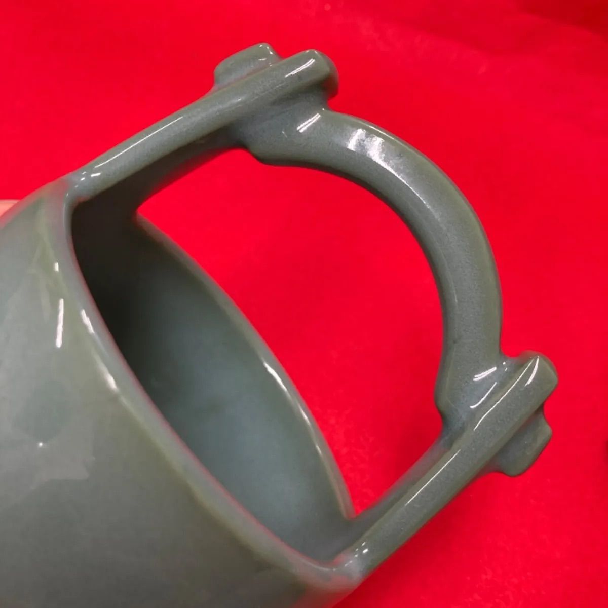 未使用/木箱付き】茶道具 青磁 手桶茶入 手塚祥堂作 - メルカリ