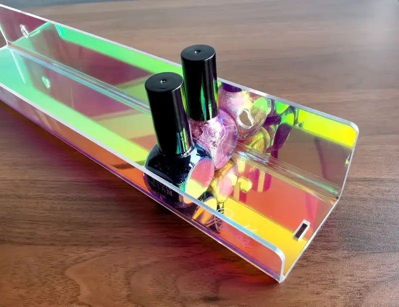 4個セット レインボーアクリル棚 DIY インテリア 収納 壁面収納 壁面