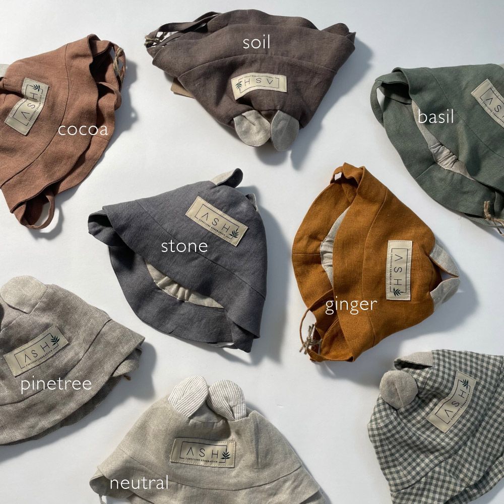 ASH u003cstoneu003e bearハット Bisque びすく 韓国子供服