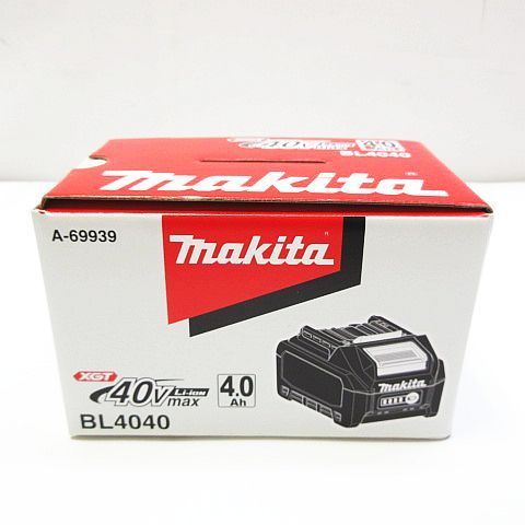 ● makita マキタ XGT 40V max 4.0ah リチウムイオンバッテリ BL4040 A-69939 バッテリー D231K 3871