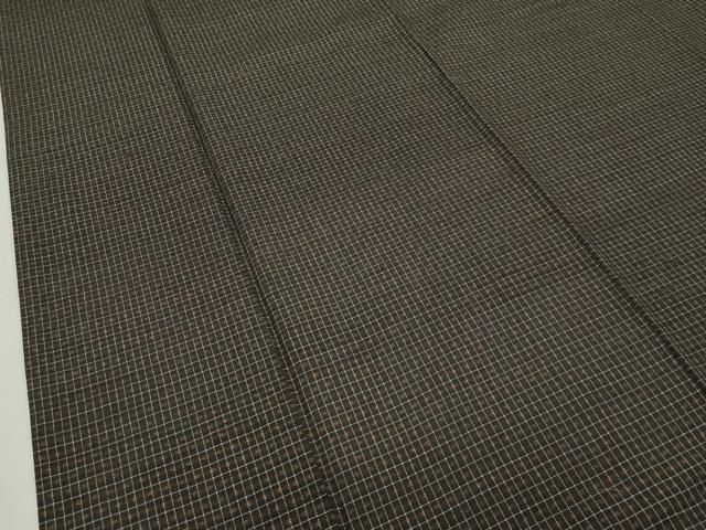 平和屋本店□極上 国指定重要無形文化財 本場久米島紬 手織 小田急