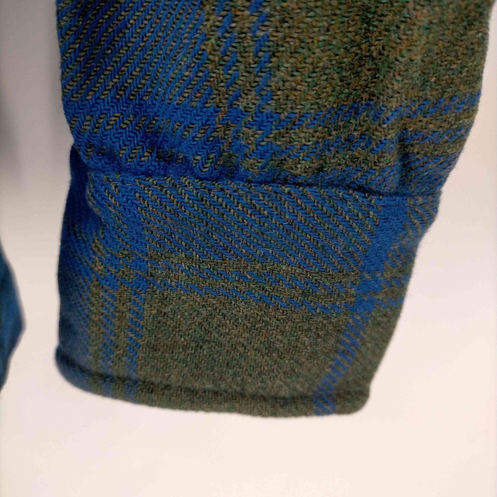 ペンドルトン PENDLETON 50S~60S 白タグ シェルデカボタン ウール 開襟