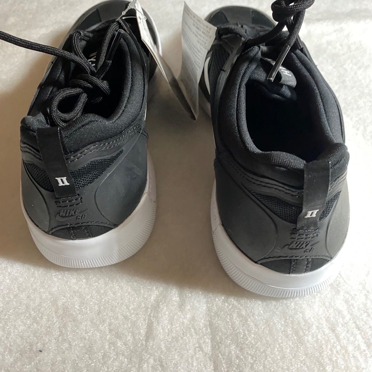 NIKE SB NYJAH スニーカー ブラック/グレー