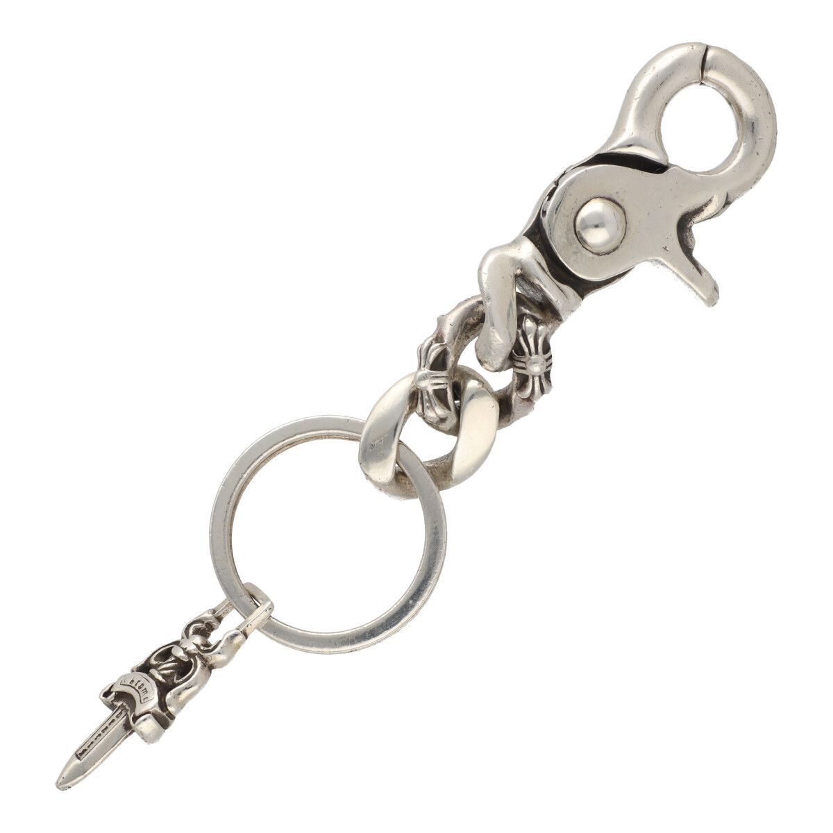 中古】 CHROME HEARTS クロムハーツ キーチェーン ショート