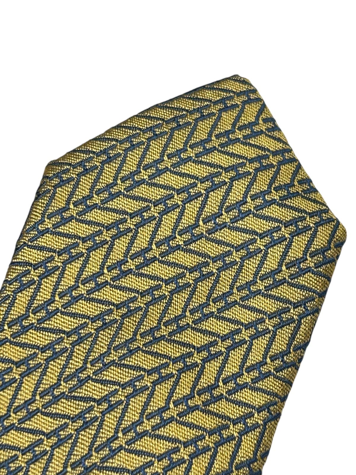 HERMES エルメス　ネクタイ　H柄 Hロゴ　ジャガード織り 美品 HERMES エルメス ネクタイ Hロゴ H柄 ジャガード H織り 総