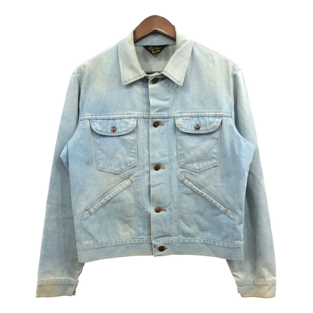 80’s ラングラー デニムジャケット 80年代 USA製 Wrangler ラングラー デニムジャケット ライトブルー