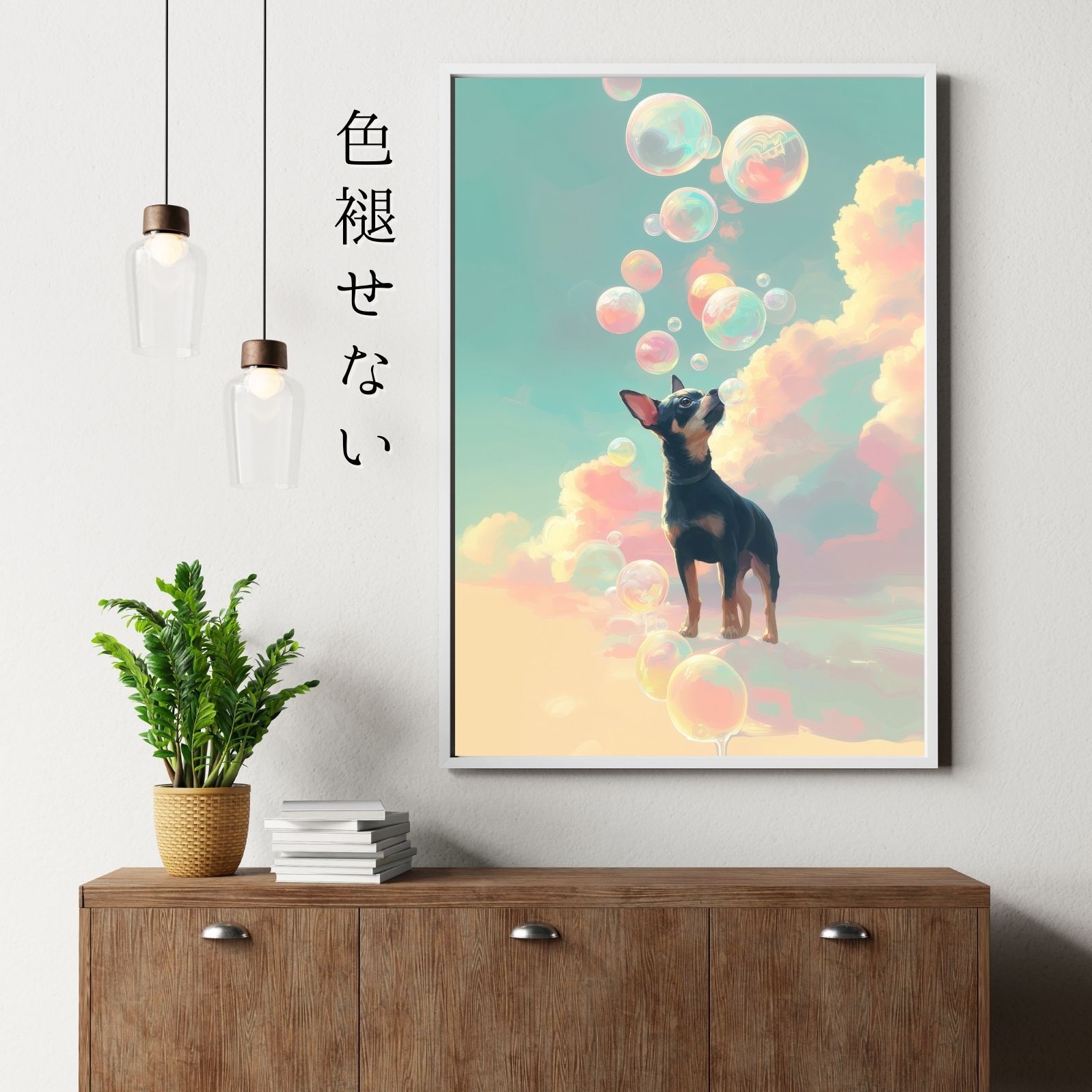 ブラックタン アートポスター