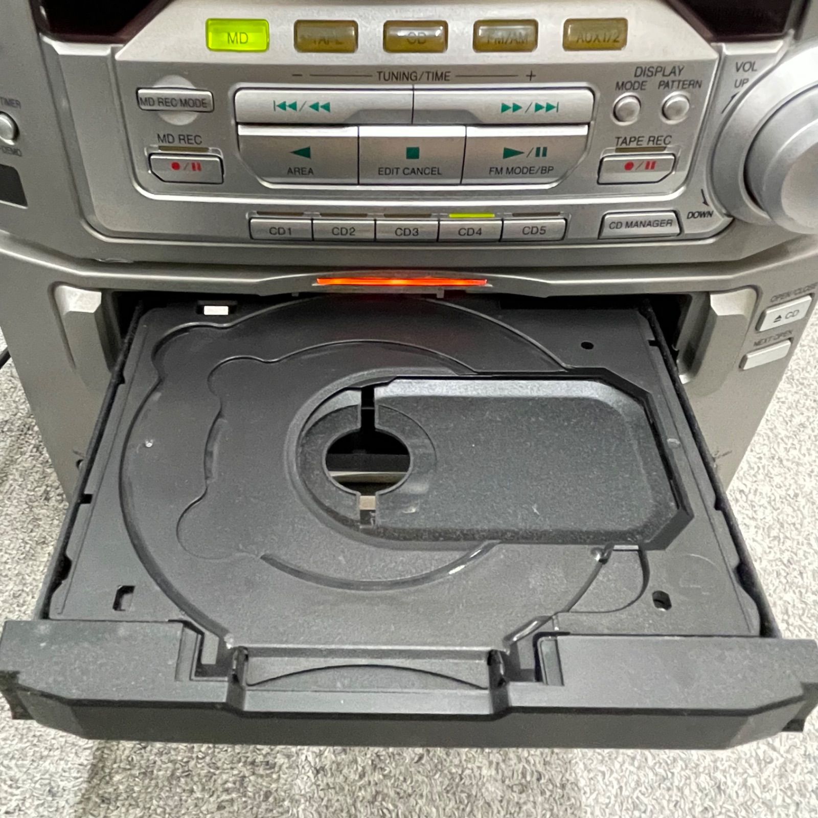 パナソニック SA-NS75MD パナソニック コンポ MD ステレオシステム パナソニック SA-NS75MD パナソニック コンポ MD ステレオ