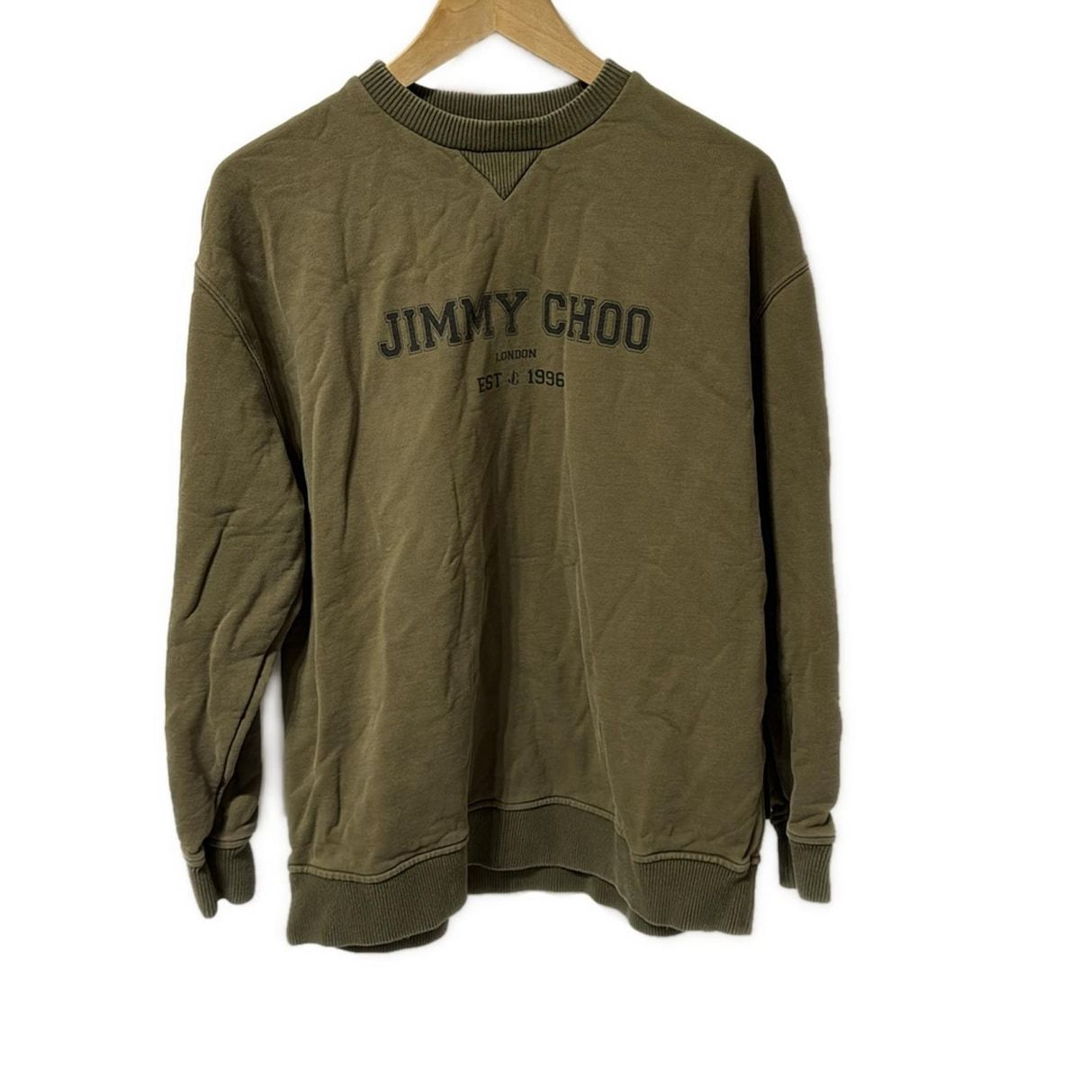 JIMMY CHOO ジミーチュウ トレーナー サイズS レディース - カーキ 長袖