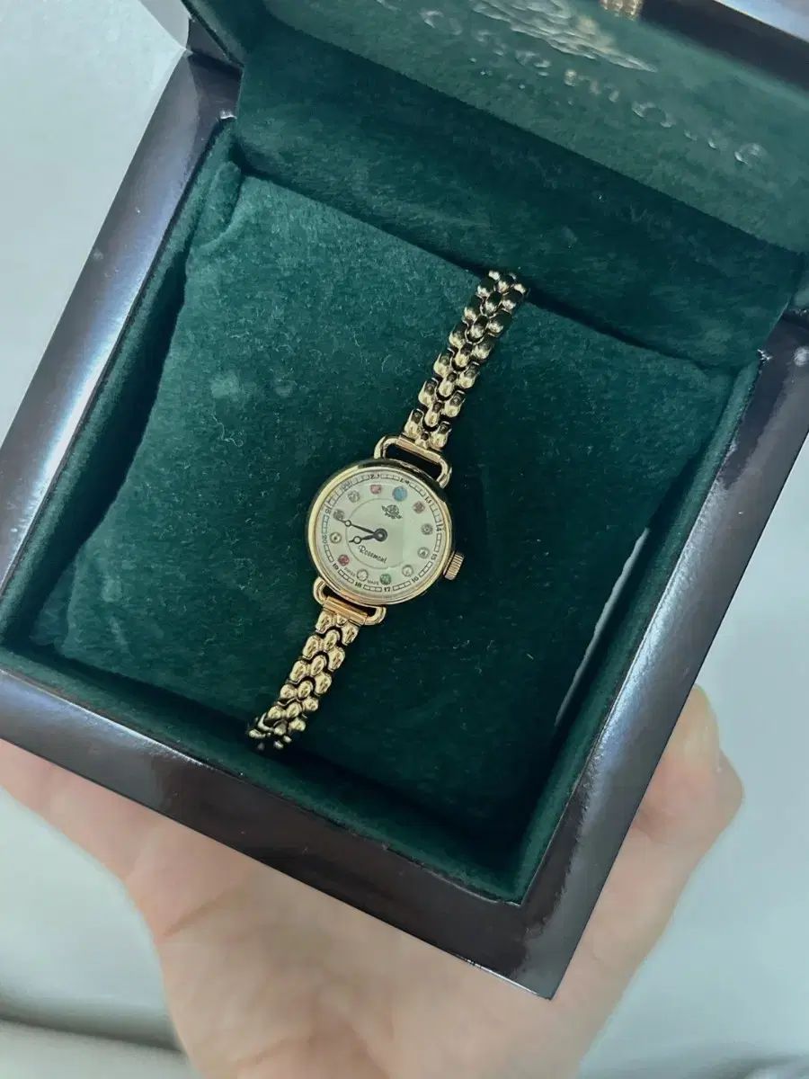 ROSEMONT ロゼモン 誕生石 時計 ゴールド 女性 メタルウォッチ