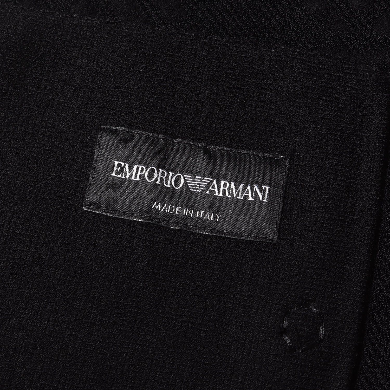 Emporio Armani エンポリオアルマーニ キルティングベスト 黒 50 p14040015-a.jpg