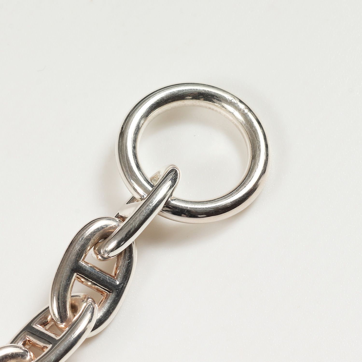美品 HERMES エルメス シェーヌダンクル ブレスレット MM Chaine 