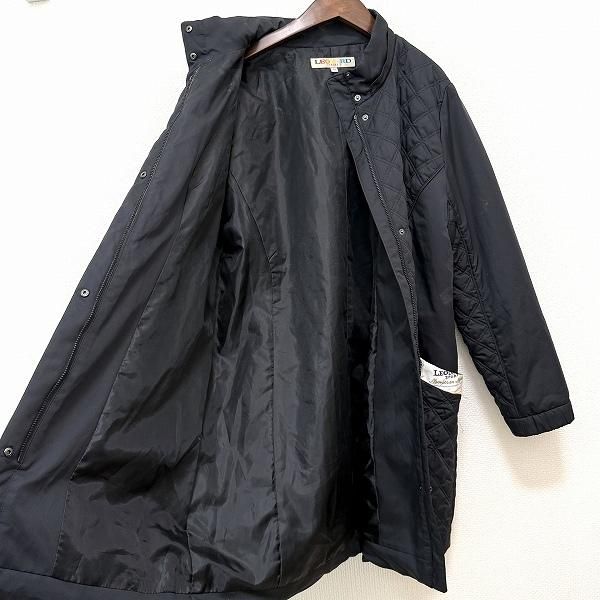 wxc レオナールスポーツ LEONARD SPORT コート 44 黒系 中綿
