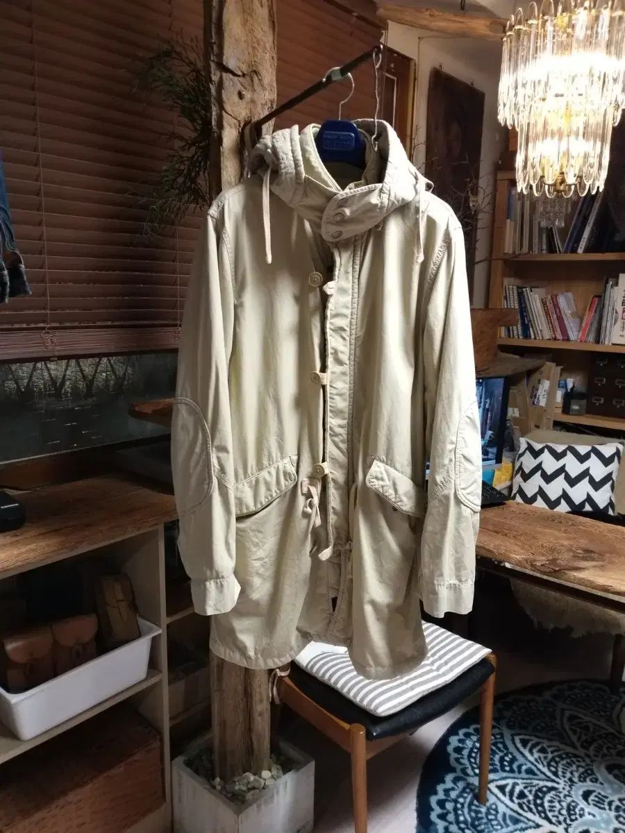 Polo ポロディーン ラルフ ローレン フード付きナイトコート L