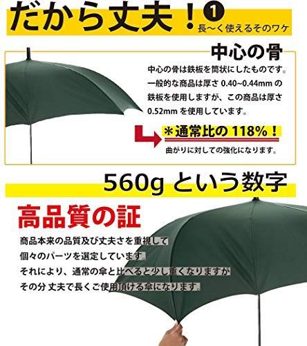 オカモト原宿店 丈夫なグラスファイバー骨 × 撥水効果の高いデュポン社