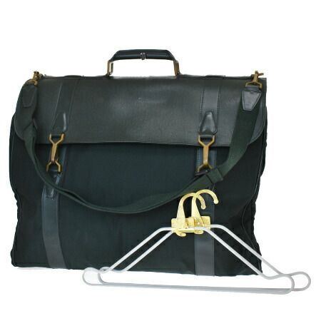 【中古】 ルイヴィトン LOUIS VUITTON ポルタブル ジベシエール ガーメントケース バッグ タイガ エピセア ナイロン レザー M30694 37MH796
