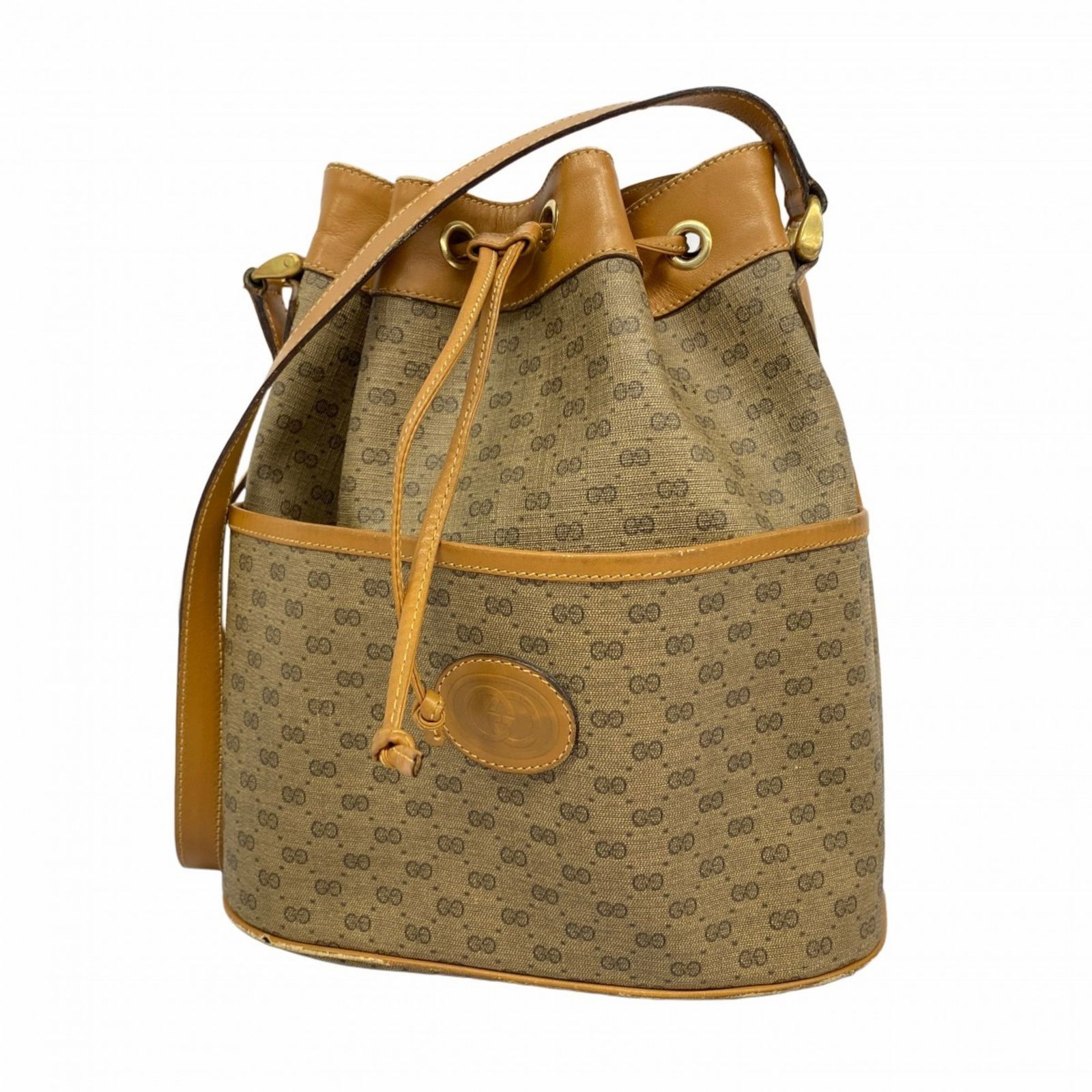 グッチ Gucci グッチ ショルダーバッグ マイクロGG 001 904 0791 ベージュ ライトブラウン レディース