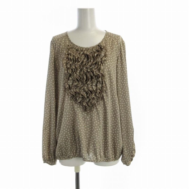 Leilian レリアン レディース トップス シャツ ブラウス 七分袖