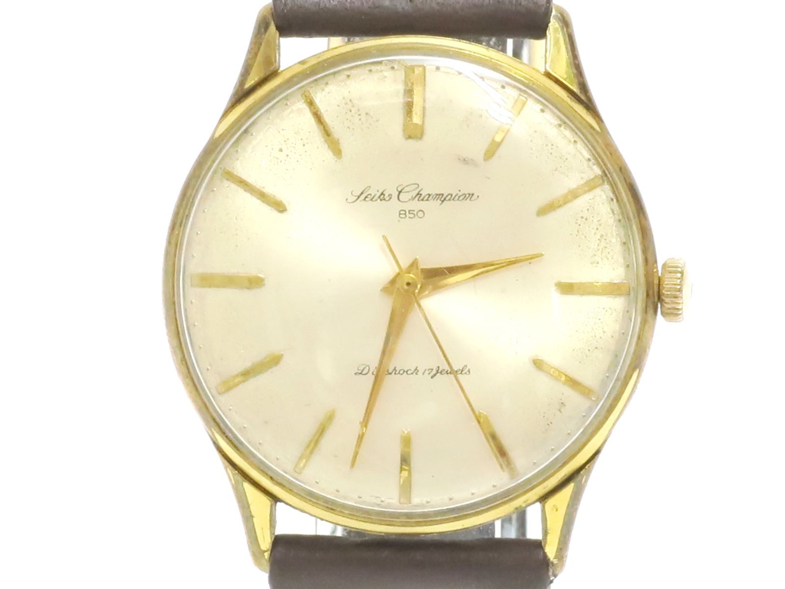 セイコー チャンピオン850 腕時計 手巻き J15018 （ベルト社外品