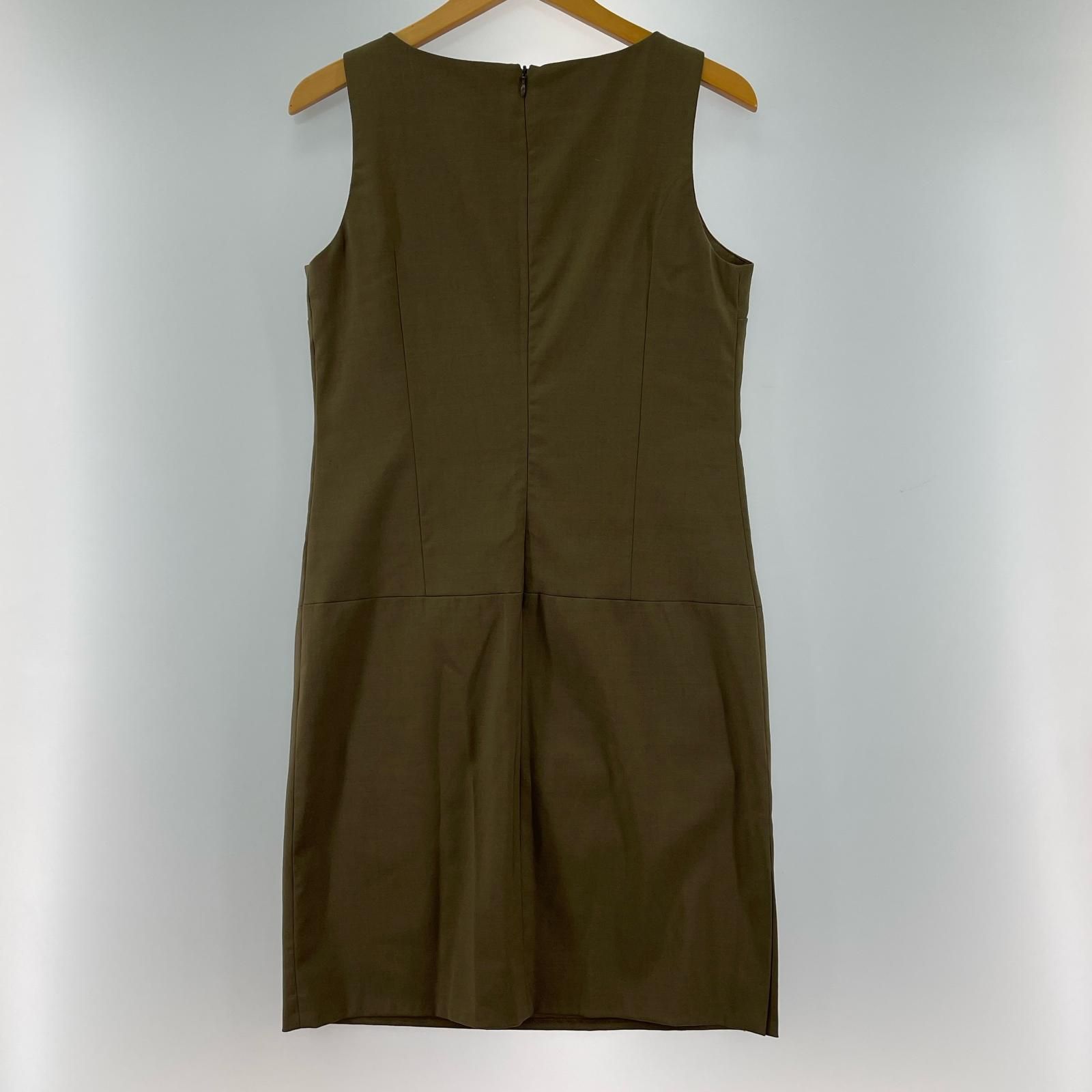 Valentino ヴァレンチノ ノースリーブワンピース sizeS42/カーキ