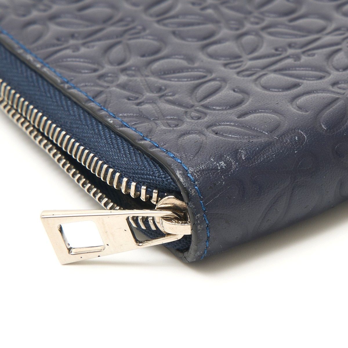 LOEWE ロエベ アナグラム L字ファスナー フラットウォレット 長財布