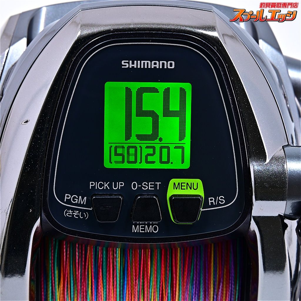 シマノ 14フォースマスター 6000 使用距離3.6km 使用31.5時間 SHIMANO FORCE MASTER m42301