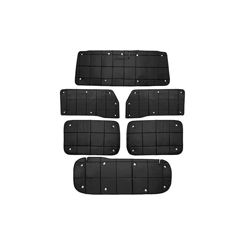 【業界NEW】AUTO SPEC スズキ ジムニー JB64型 JB74型 格子状 サンシェード 1台分 吸盤タイプ SUZUKI JIMNY 2018年7月-現行 マルチサンシェード 折り畳み式 遮光シェード プライバシー保護 盗難防止対策 