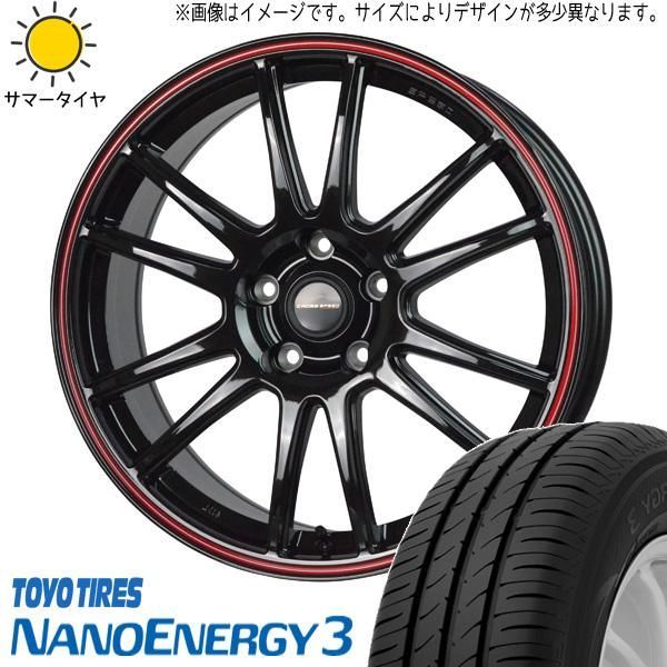NONE スペーシア ワゴンR タント サクラ デイズ 155/65R14 ホイールセット | トーヨー ナノエナジー3 u0026 CR6 14インチ 4穴100 