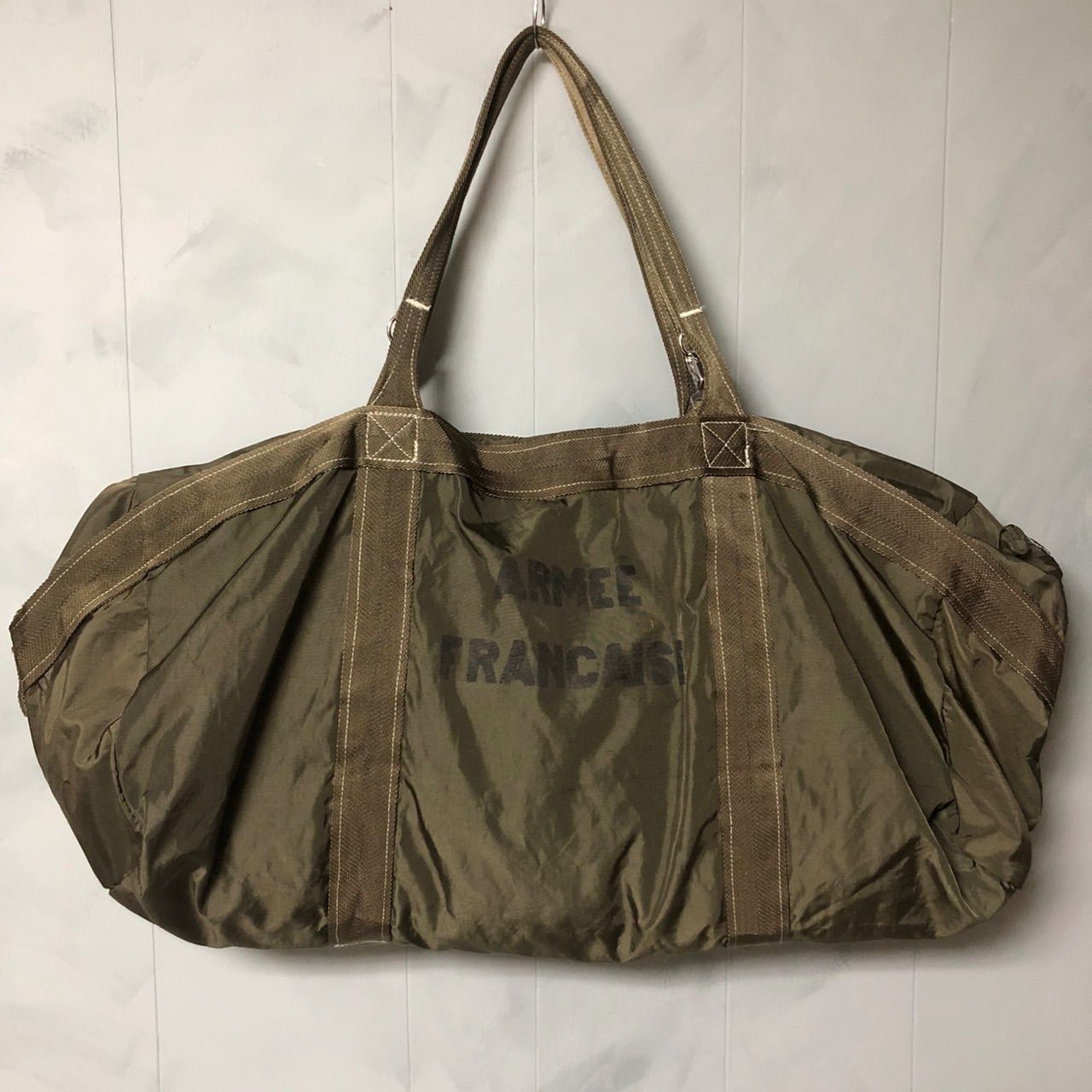 ヴィンテージ 美品】80s フランス軍 パラシュートバッグ - dore milan ...