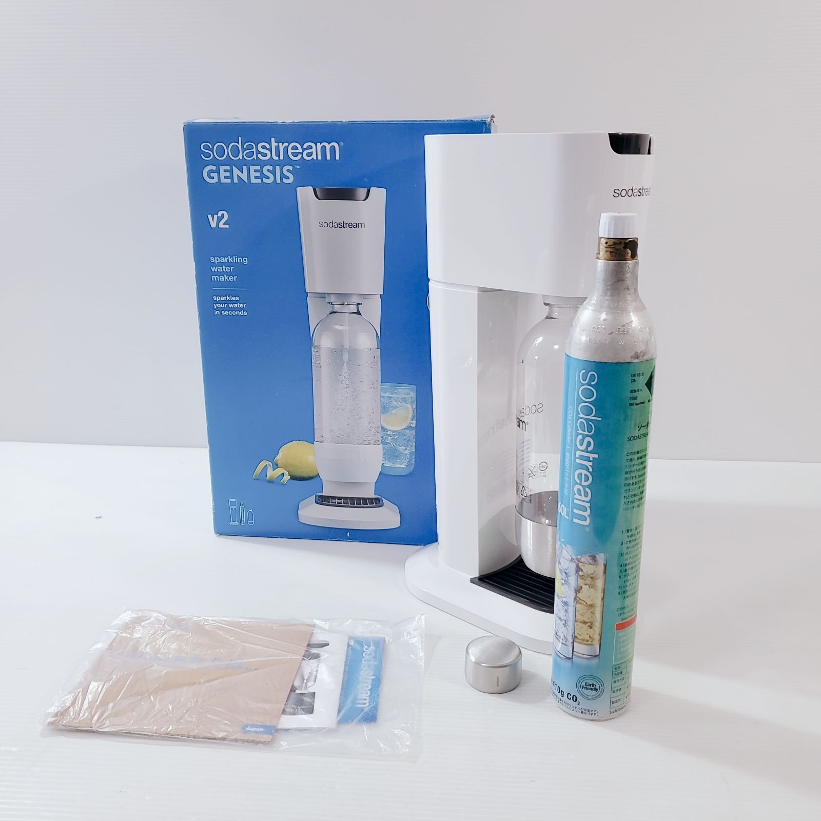 未使用 ソーダストリーム ジェネシス デラックスV2 ホワイト 【公式通販】
