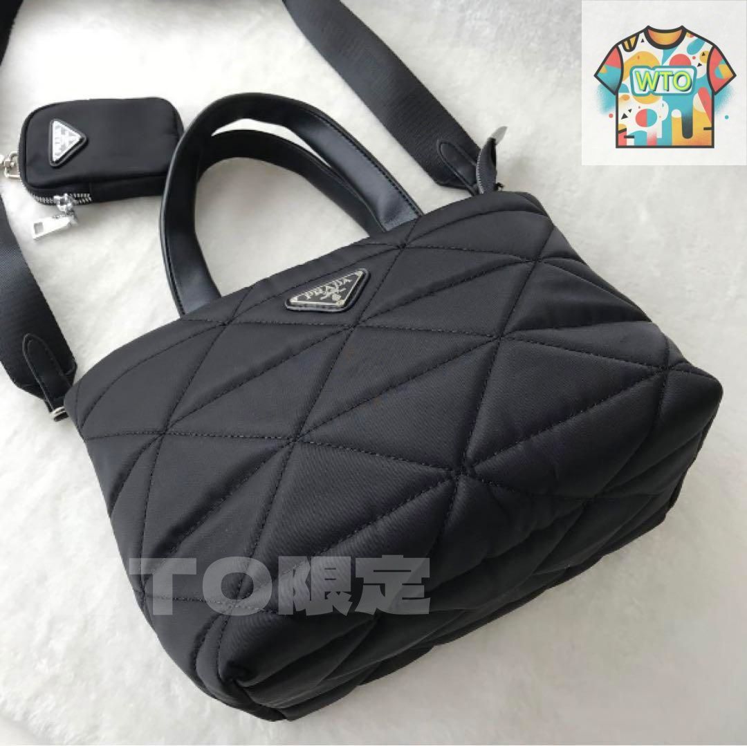 PRADA ノベルティーハンドショルダーバック PRADA - PRADA ショルダーバッグ ノベルティの通販 by マリー's