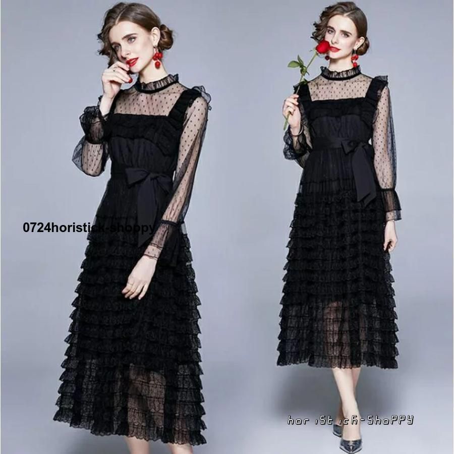 美品】 慈雨 ジウ 変形チェックスカート バルーン 40 黒 セソンユニコ