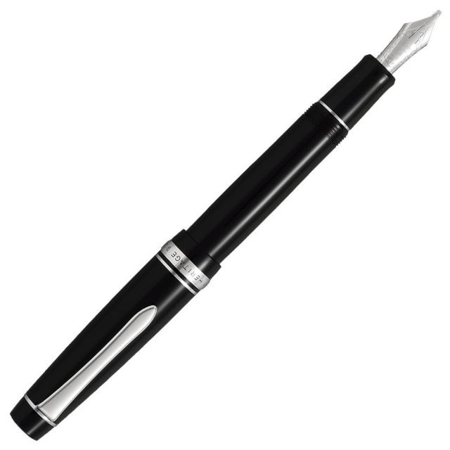 PILOT 万年筆 マンネンヒツカスタムヘリテイジ912 BM ブラック FKVH2MRBM